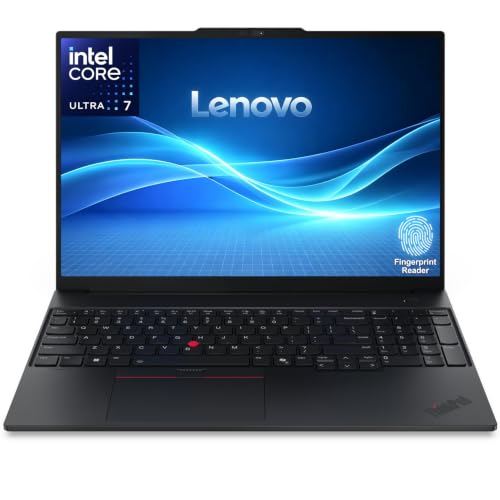 Image of Lenovo ThinkPad E16 Gen 3, Laptop Computer for Business, Intel Ultra 7 255H