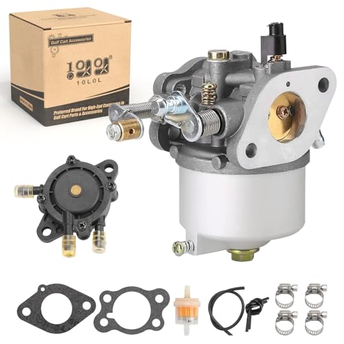 10L0L Golf Cart Carburetor Fuel Pump Kit for 1991+ EZGO TXT Marathon...
