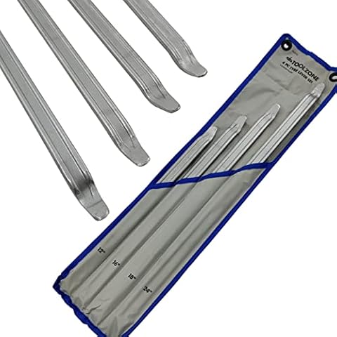 Toolzone 4-Piece Heavy Duty Tyre Lever Set Cover