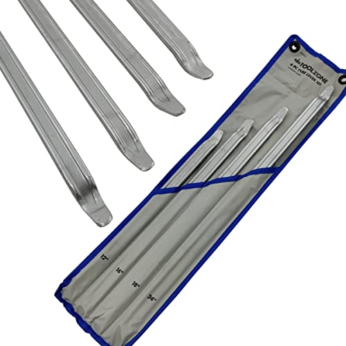 Toolzone Metal Tyre Lever Set 4pc