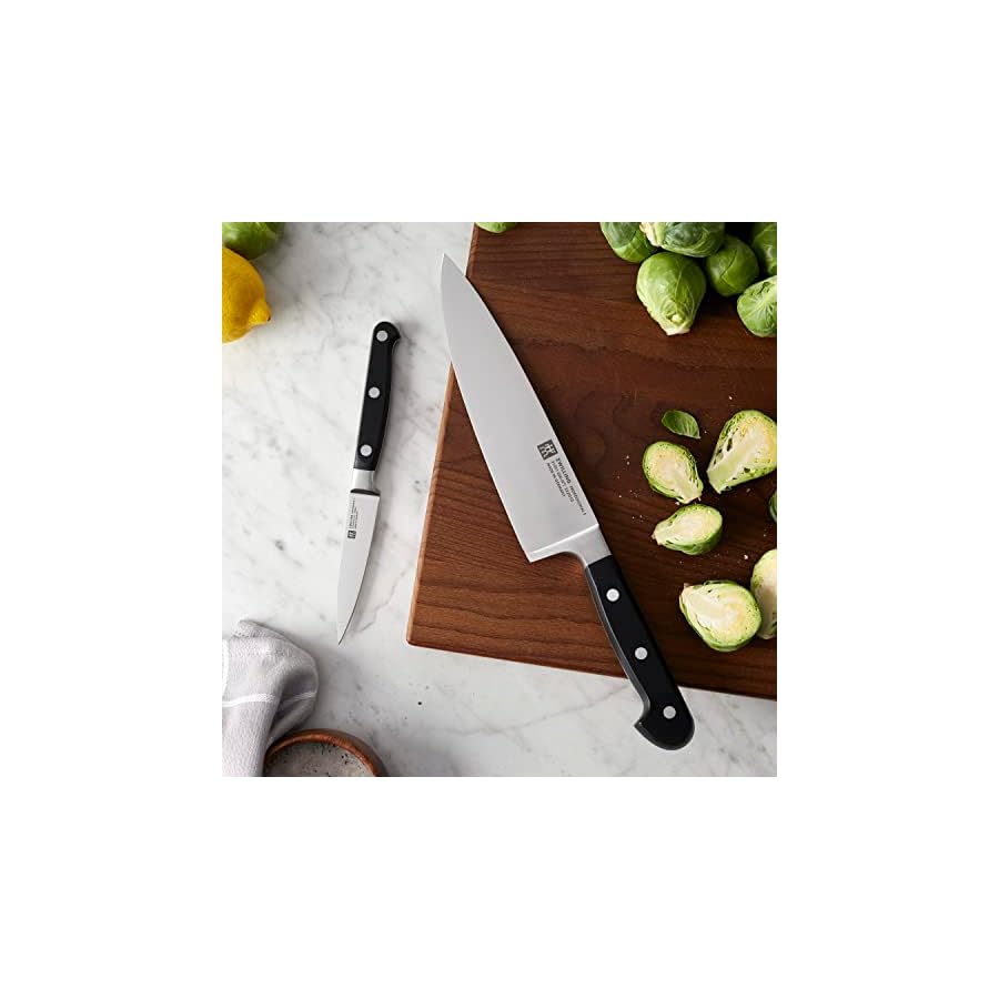 ZWILLING Professional S 2-Piece Razor-Sharp German Chef's Knife Set, Made in Company-Owned German Factory with Special Formula Steel perfected for almost 300 Years, Dishwasher Safe