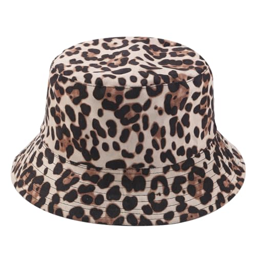 Image of Quanhaigou Bucket Hat for Men Women,Packable Reversible Printed Sun Hats,Fisherman Outdoor Summer Travel Hiking Beach Caps