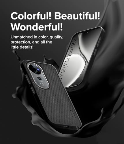 Image of Silicone Back Cover Case For Vivo V40|Vivo V40 Pro 5G(Textured Grip Design|Camera Protetion|Slim And Light Weight|Soft Touch And Feel|Black)