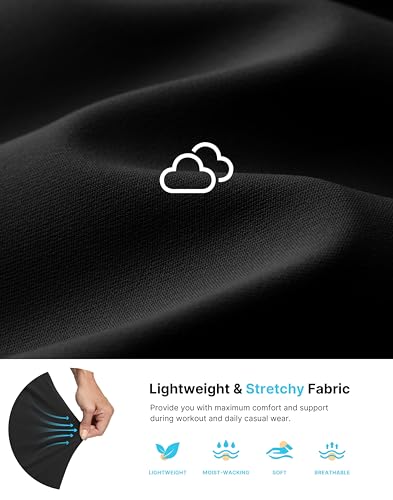 Image of SANTINY Women's Joggers Pants with Pockets Lightweight High Waisted Athletic Gym Workout Pants for Women Yoga Travel