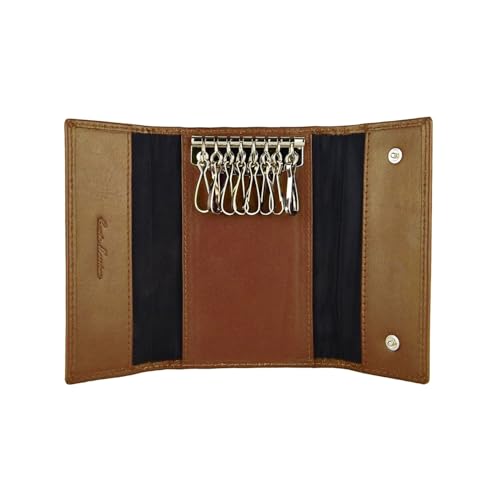 CONTE MASSIMO Portachiavi Per Uomo e Donna in Vera Pelle