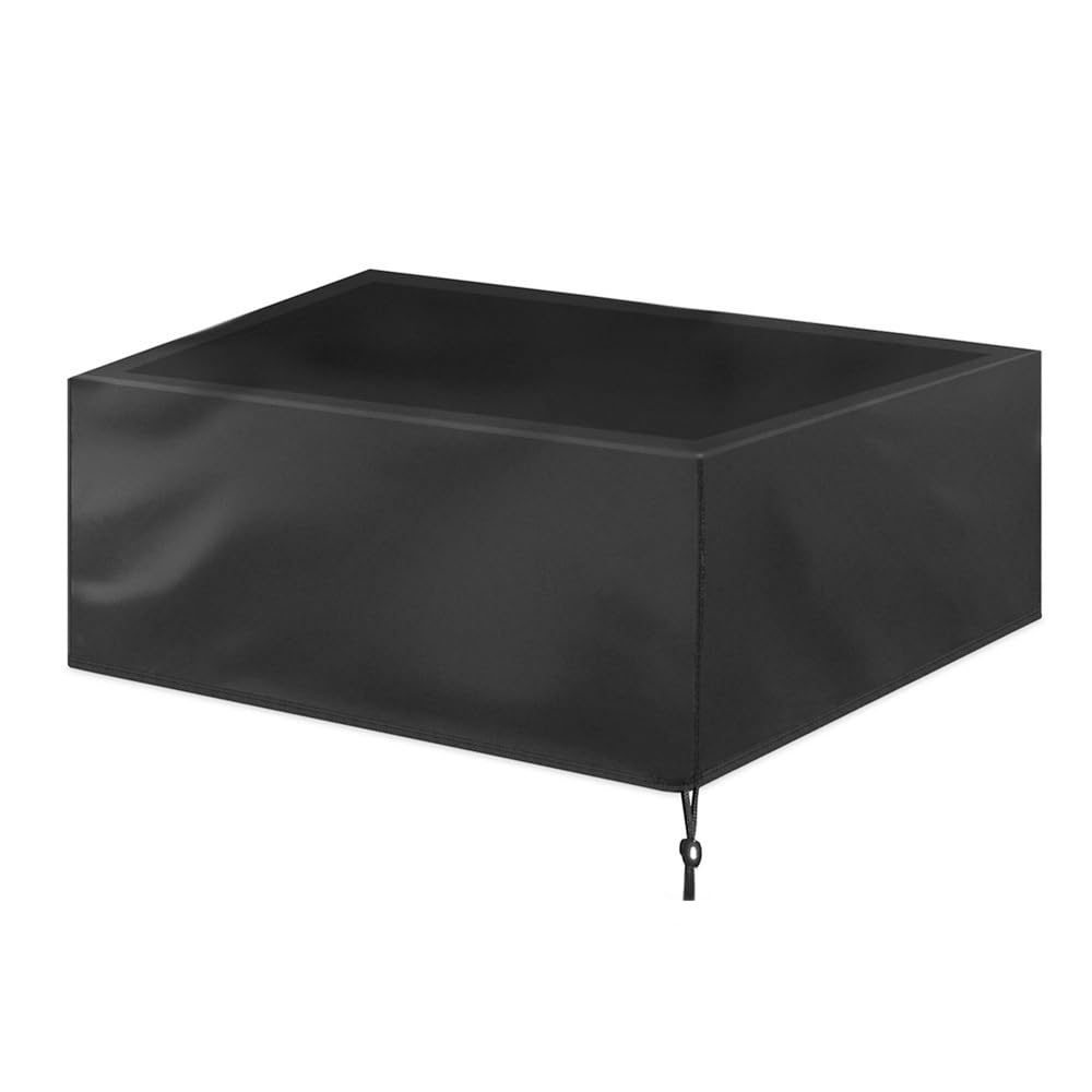 Sarini Protect Your Billiard Table with Black Pool Table Cover,225x116x82cm，Waterproof Dustproof Fabric Fabric