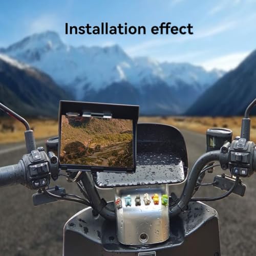 Radio compatible Android pour moto avec navigation portable 5 pouces - 6