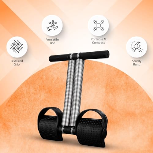 Image of SKYCELL Double Spring Tummy Trimmer for Women & Men Exercise Equipment Machine Home for Abdominal Workout, Belly Exercises Waist Trimmer, Tummy Twister