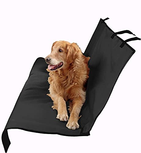 MovilCom® - Cubre Asientos Coche para Mascotas | Accesorios Coche para Perro, Gato | Funda Asiento Perro | Color Negro Cover