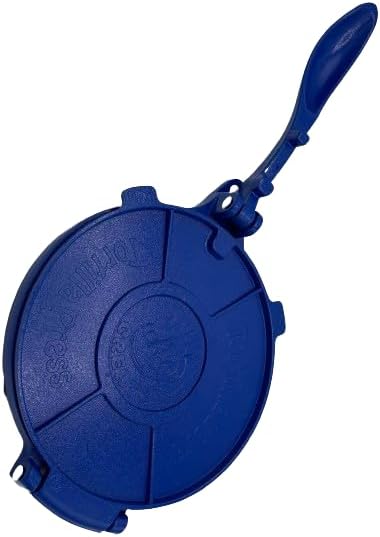 Miniatura 3 de Vivicreate Prensa de tortilla de 8 pulgadas, prensa de tortilladora, prensa de tortilla de aluminio, prensa de tortilla de harina, prensa Rotis,