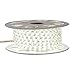shine decor dimmable Led Strip Lights, Rope Light, High voltage 110V-120V, SMD 2835 60Led/M, 50ft/roll, 6500K Cool White, With plastic tube cover, flexible indoor/outdoor use, Accessories included