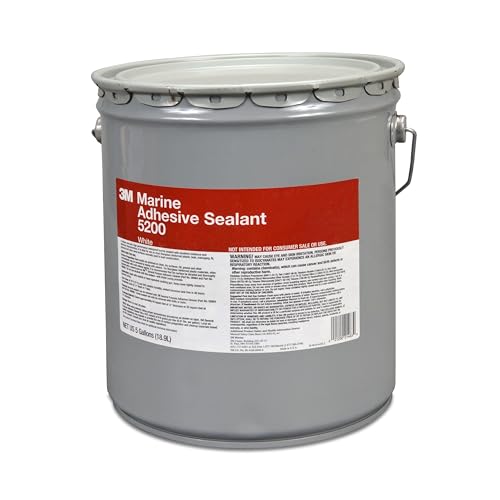 Image of 3M 5200 Polyurethane Adhesive /Sealant (White, 5 Gallon Pail)