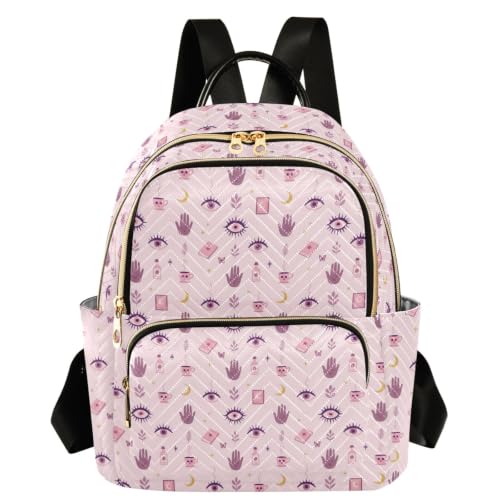 Mochila para mujer Witch's Essentials S con 3 cremalleras contra el desorden diario