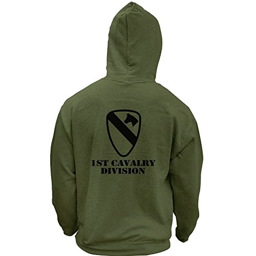 USAMM Army 1st Cavalry Division Subdued Veteran Pullover Hoodie