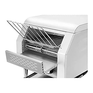 Royal Catering - RCKT-1940 - Grille-pain en continu - Acier inoxydable