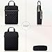 Laptop Tablet Sleeve Bag Carrying Case Fits 14 inch MacBook Pro M5 M4 M3 M2 M1/13.6 inch MacBook air M4 M3 M2/13 Inch iPad Pro M4 Air M3/12.9 inch iPad with keyboard, Black