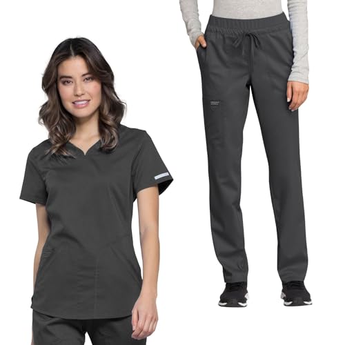 Ensemble d'infirmière Cherokee WW601 WW105 étain - Taille P