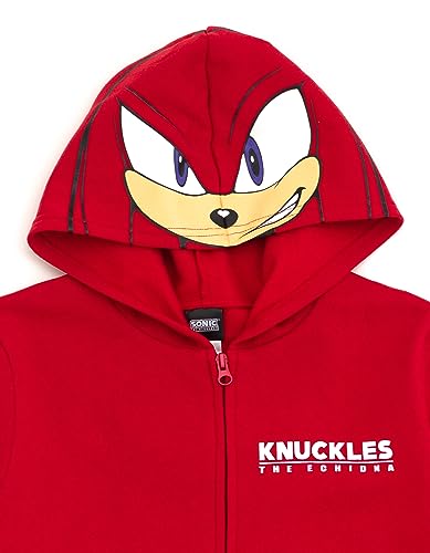 Image of SEGA Sonic the Hedgehog Fleece Cosplay Zip-Up Hoodie Toddler to Big Kid