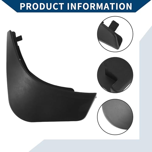 Image of Mud Flaps Splash Guards W /Mount Accessories for Mercedes-Benz Smart 2 Doors 2016-2021 Front and Rear Mud Guards 1 Set