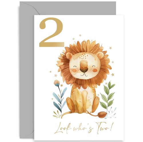 Geburtstagskarte Zum 1. Geburtstag – „First Trip Around The Sun“, Blanko, 15x15 Cm