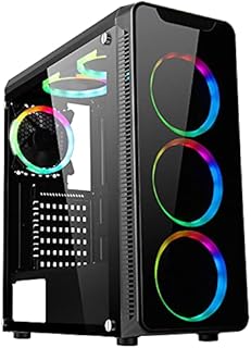 CiT Blaze Mid-Tower ATX ARGB PC Gaming Case | Black