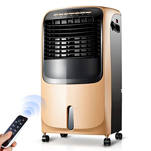 Climatizador Evaporativo,Climatizador Portátil, Calefacción portátil y ventilador de enfriamiento con control remoto, temporizador de 3 velocidades, 7 horas, tanque de agua de 10 litros for uso en el