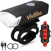 USB Mini Rechargeable Bicycle Lights Set for Daily Use only .99: eDeal Info