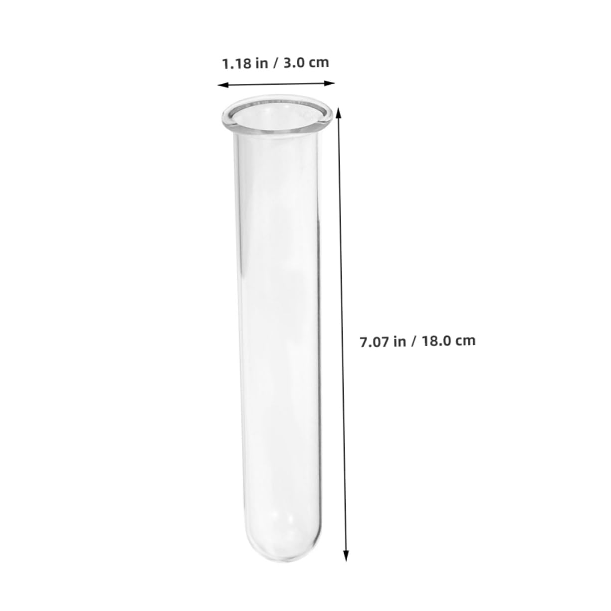 Zerodeko 4 tubos de ensayo de vidrio para propagación de plantas hidropónicas, elegantes soportes para plantas para enraizar, jarrones transparentes para decoración del hogar