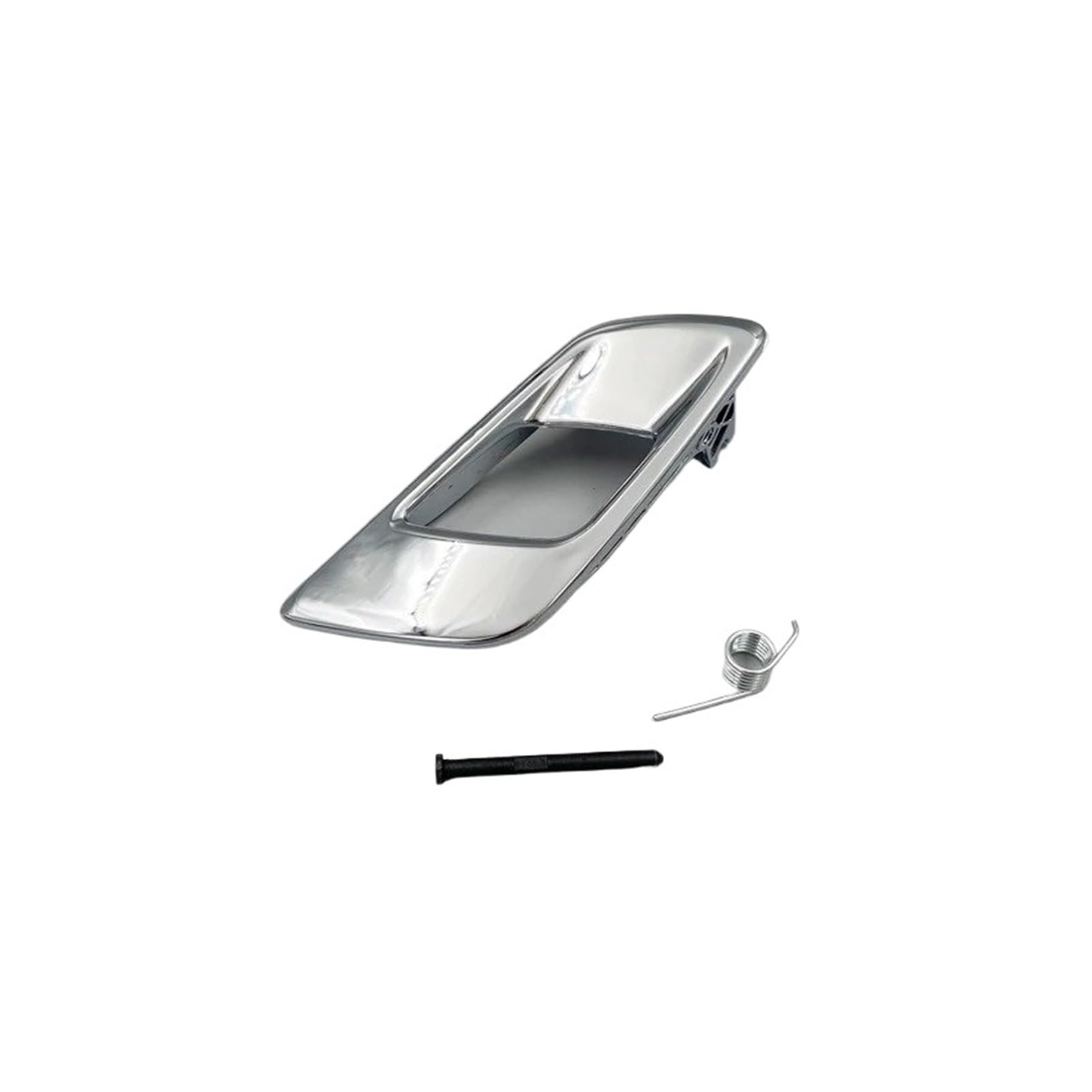 Wjwftcmk for for Ranger 2012-2019 for Everest 2015-2019 Door Inner Handle Chrome and Silver Left Handle(Chrome R)