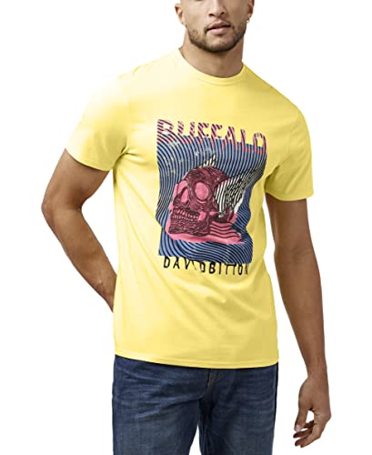 Buffalo David Bitton Men's Short Sleeve Crew Neck Graphic Tee