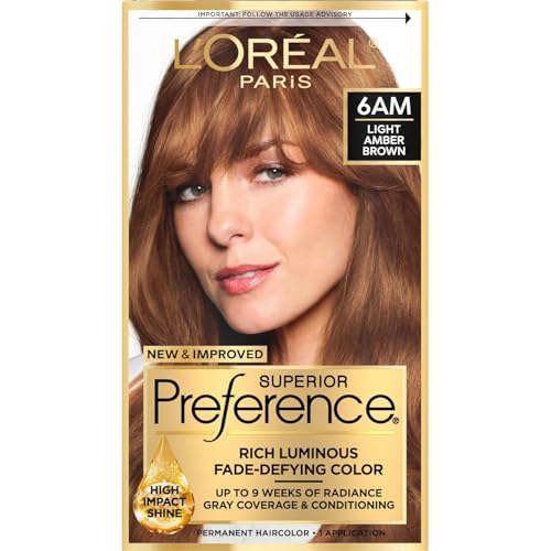 L’Oreal ParisSuperior Preference - 6AM Light Amber Brown (Warmer) 1 Each (Pack of 3)