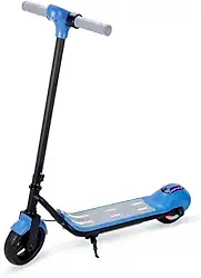 Patinete Infantil Elétrico 2 Rodas Com Luzes Led Bluetooth Integrado Kids Portátil Cor Azul Brinovar