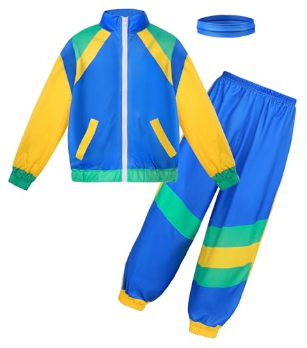 Disfraz Retro Neon 80s 90s para Niños y Niñas