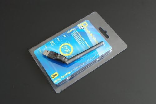 Panda Wireless® Mid Range 150Mbps Wireless N USB Adapter w/ 2dBi Antenna - Win XP/Vista/7/8/10/11, Mint, Ubuntu, MX Linux, Manjaro, Fedora, Centos, Kali Linux and Raspbian