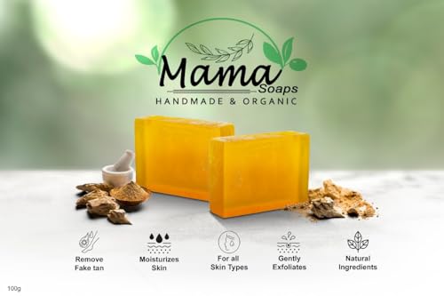 Image of Luxury Soap - Handmade Organic Ayurvedic Bath Bar with Pure Essential Oils for Glowing Skin | Sulfate-Free | For Men & Women (Pack of 3) (3, Multani-Mitti)