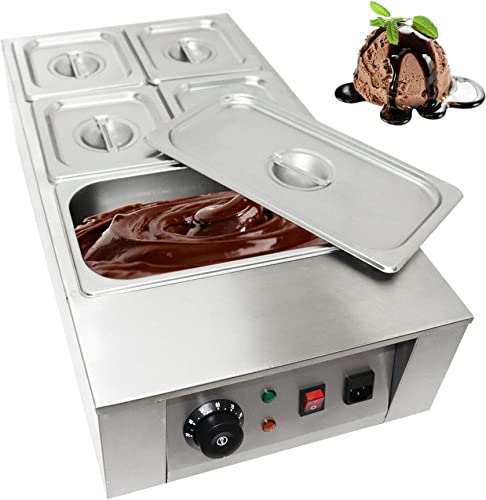 Máquina para derretir chocolate de acero inoxidable miniatura 1