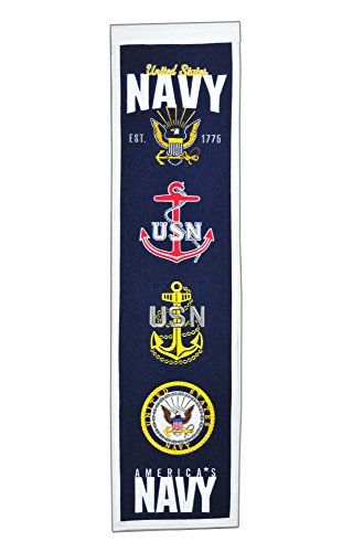 Winning Streak US Navy Heritage Banner, Small