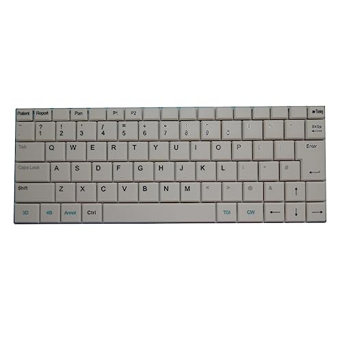 New Replacement Ultrasound Keyboard for SonoScape S22 English US White