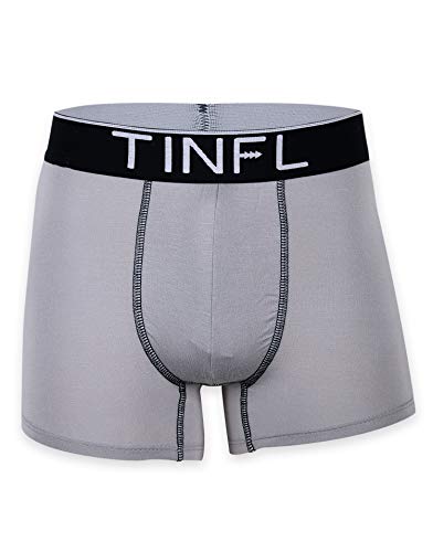 TINFL 8-16Y Big Boys Modal Breathable Stretchy Boxer Briefs 4 Pack Wide Band Underwear Set2