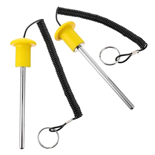 Goupille magnétique en acier carbone pour bloc poids musculation