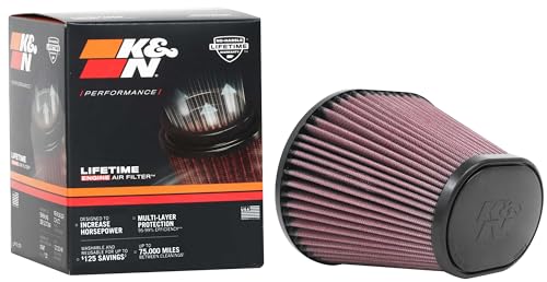 K&N Filtro Aria Universale Conico – Flangia 152mm, Base 190mm, Altezza 165mm, Per Migliori Prestazioni Motore - 2