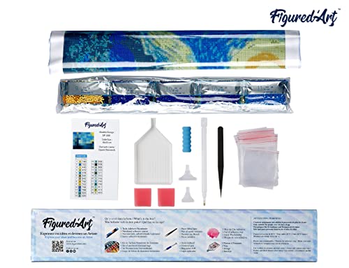 Diamond painting chat et papillon pour s'évader le week-end