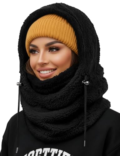Balaclava Winter Ski Mask for Women, Fleece Face Mask Men