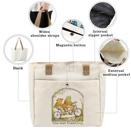 Bolso Tote para Mujeres CMNIM con Mensaje Divertido miniatura 4