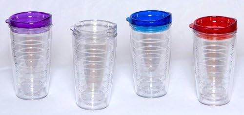 American Tumbler 4 Pack - Assorted Lid Colors