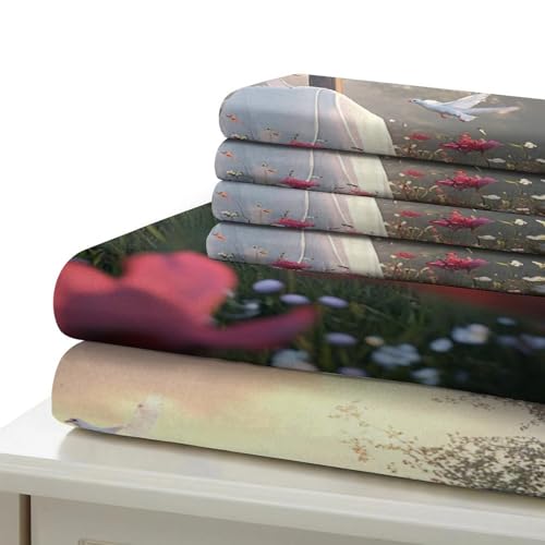 Parure housse de couette imprimée 3D microfibre de qualité supérieure lit simple garçon