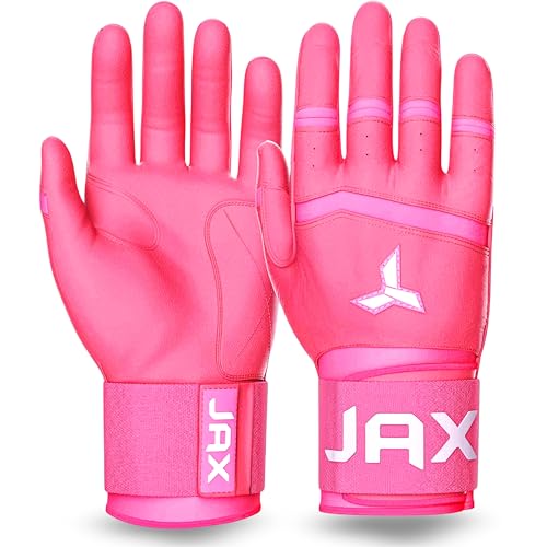 JAX Batting Gloves | Pink | Strap Cuff by JAX Batting Gloves - Used condition - US$42.36