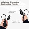 Bq0bI-Classic Black Inflatable Silicone Inflatable Exercise Plug Kit Exercise Anil Plug Kit, a Dream Choice for Male, Female Beginners #3