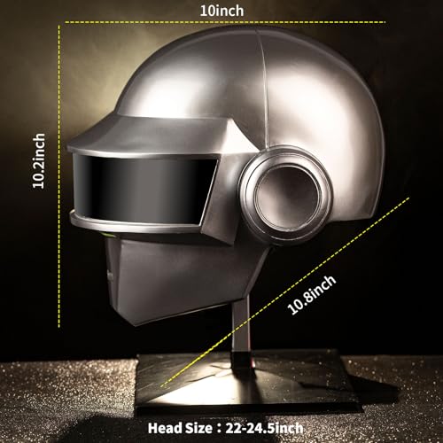 Pluscraft Deluxe Thomas Guy Helmet Punk Cosplay Costume Mask for Men Halloween Party Music Festival Costume Accessories (Thomas Ver 1) by Pluscraft - Image 3