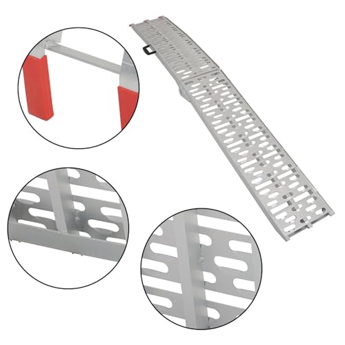 Rampa de carga plegable de aluminio 7.5FT 750LB miniatura 4
